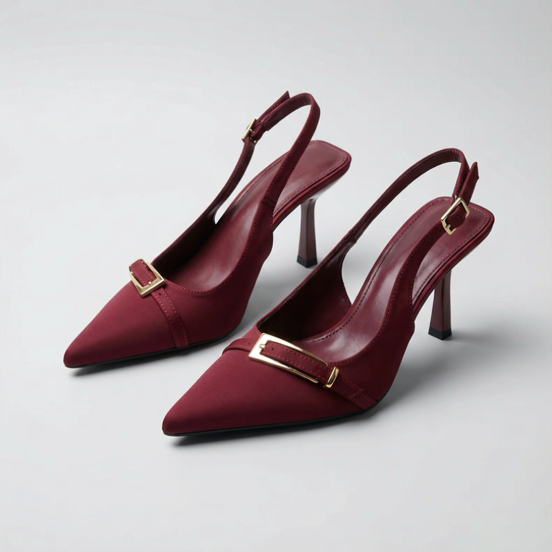Women Formal Wear For Office - 新しい夏のファッションソリッドカラーカジュアルレディースサンダルブランドバックルデザイナー2026日常快適オフィスレディースハイヒール