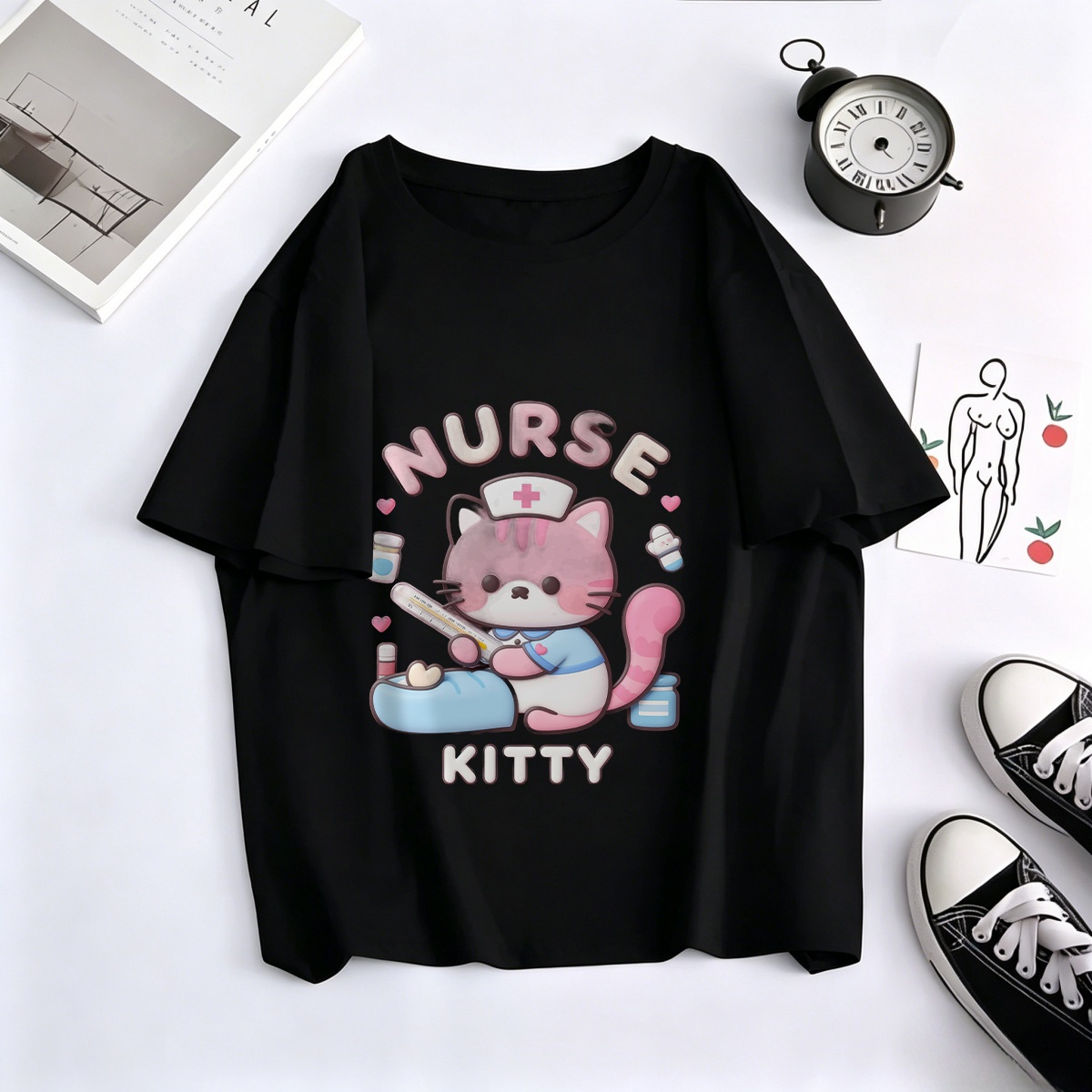 Women Formal Wear For Meeting - Tシャツ レディース リネン スパンデックス Oネック レギュラー
