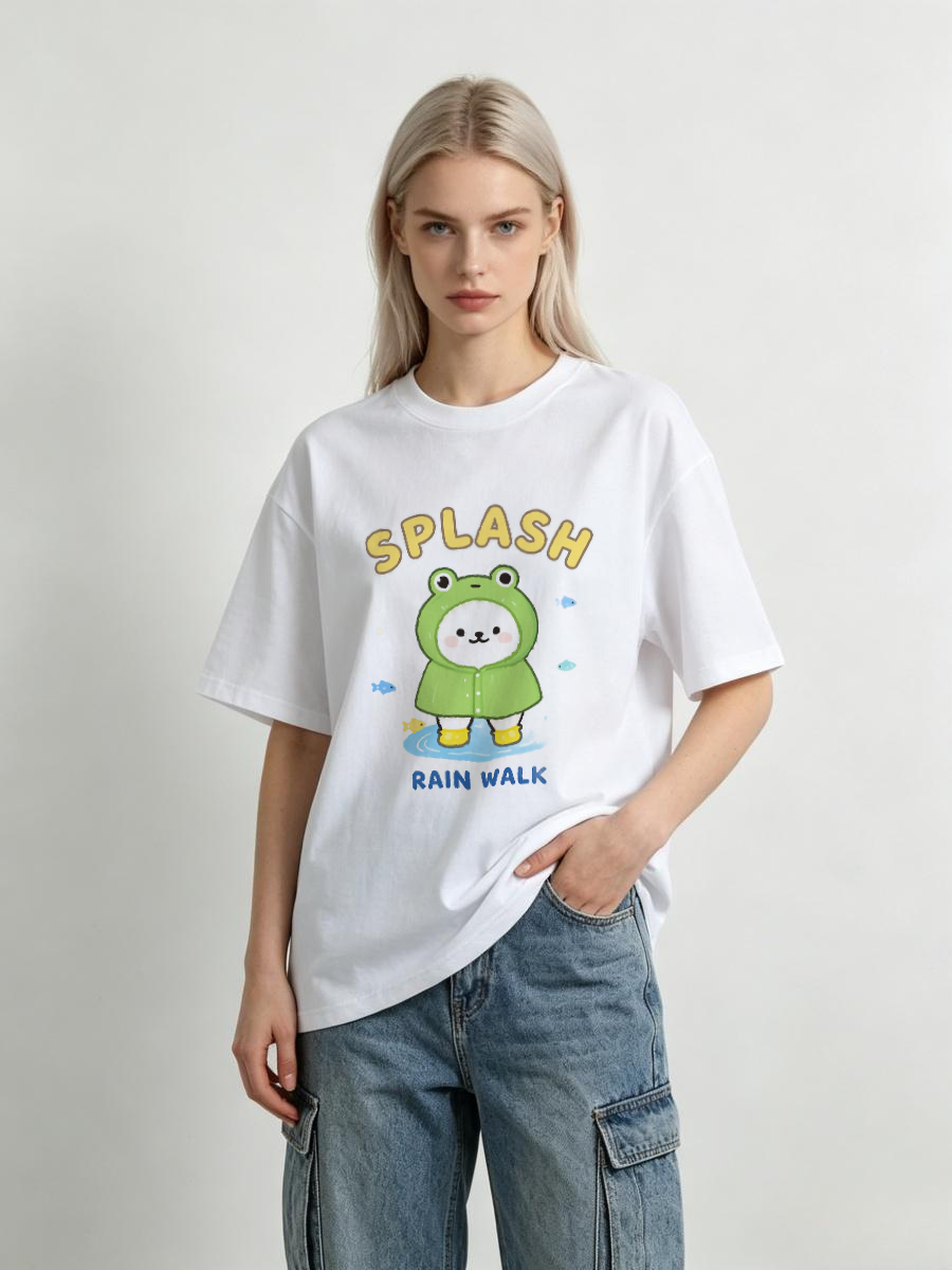 Women Formal Wear For Meeting - レディースTシャツ スパンデックス コットン Oネック スリム オフィス