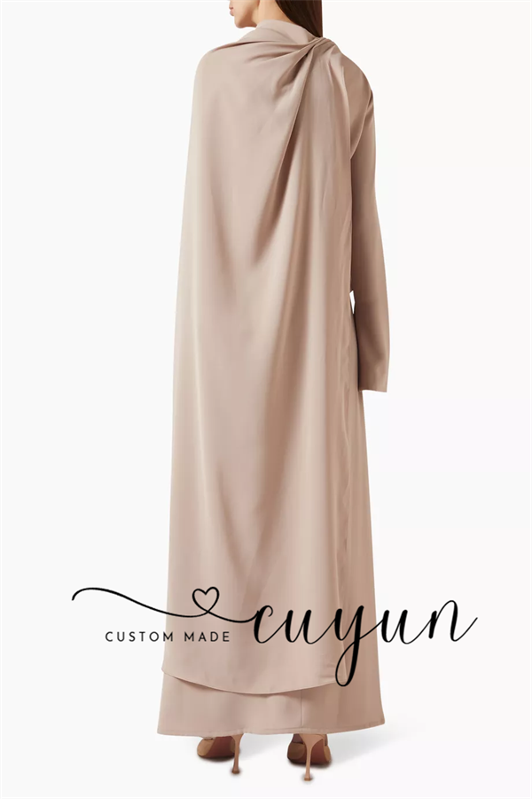 CUYUN カスタムメイド カーキ色 控えめな足首丈のプロム - Women'S Formal Wear For A Wedding Guest のレビューと価格