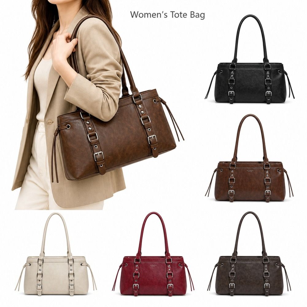 耐久性のある構造的な形状の女性用ハンドバッグ、軽量で高級感の - Shoulder Bag Structured のレビューと価格