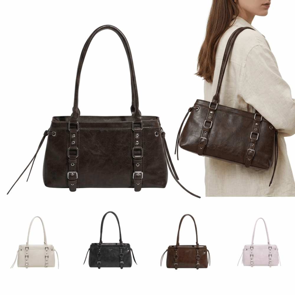 耐久性のある構造的な形状の女性用ハンドバッグ、軽量で高級感の - Shoulder Bag Structured のレビューと価格