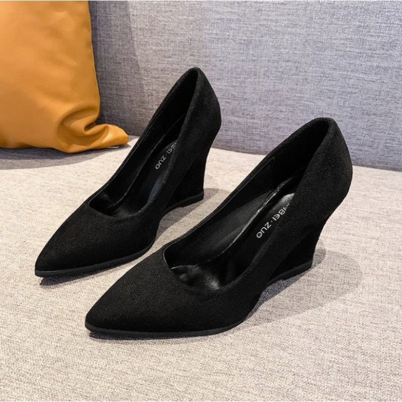 2026年最新スタイルファッション ウェッジヒール ポインテ - Women Formal Wear For Office のレビューと価格