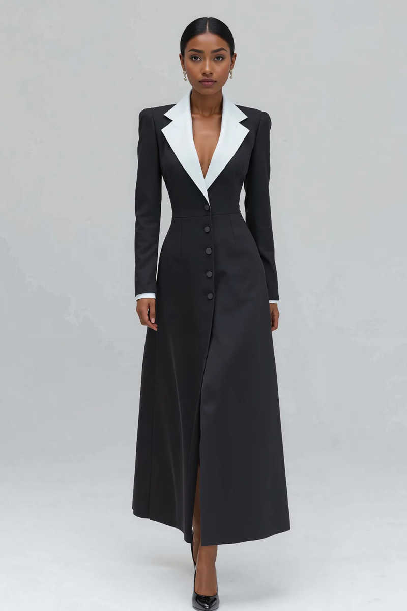Aライン女性ロングブレザージャケットワンピースフォーマル誕生 - Women'S Formal Wear For A Wedding Guest のレビューと価格