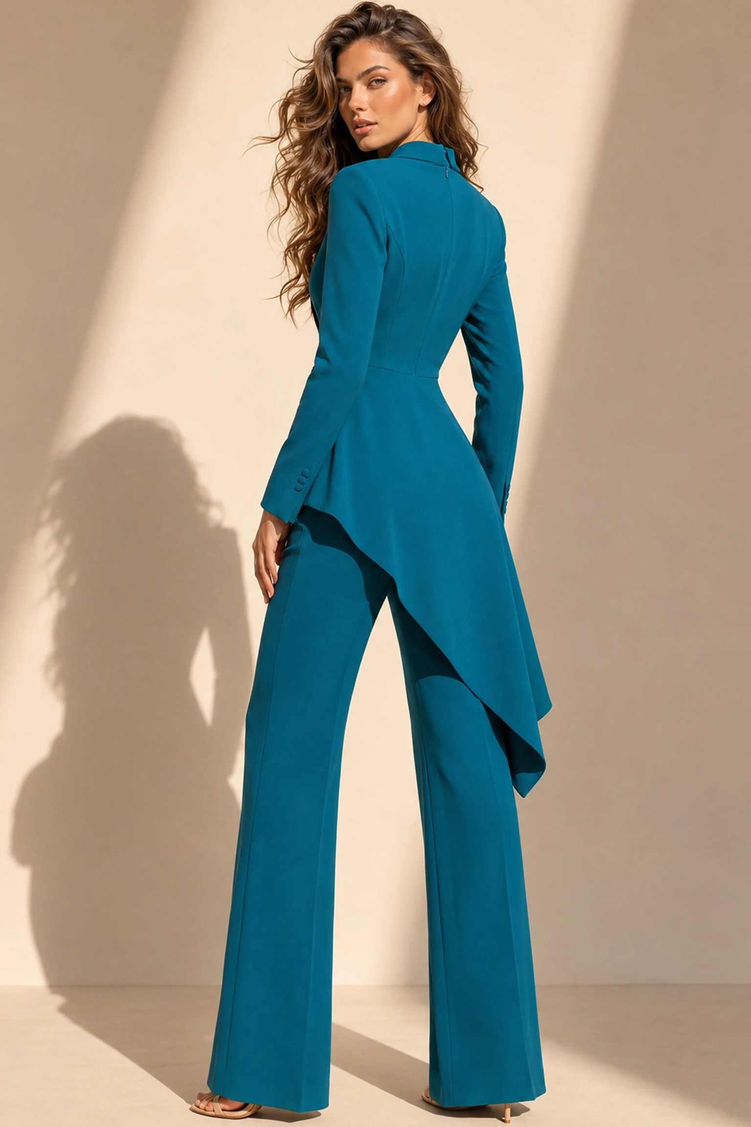ユニークなデザインのレディーススーツ 2ピース ジャケット  - Women Formal Wear Designers のレビューと価格