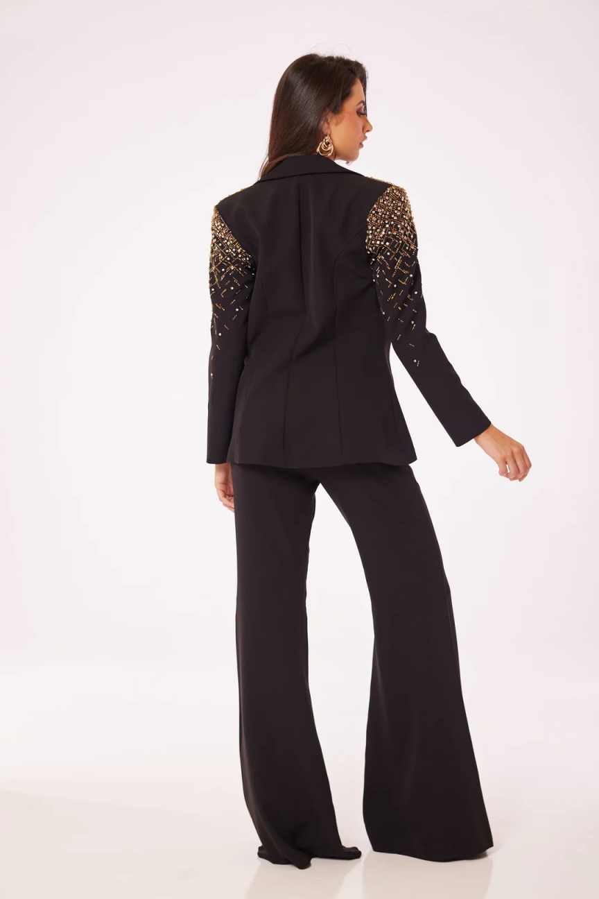 ユニークなデザインのレディーススーツ 2ピース ジャケット  - Women Formal Wear Designers のレビューと価格