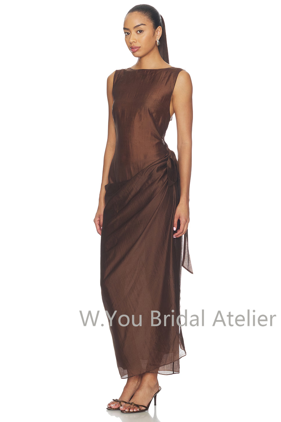 イブニングドレス オフショルダー ノースリーブ サイドシャー - Women'S Formal Wear For A Wedding Guest のレビューと価格
