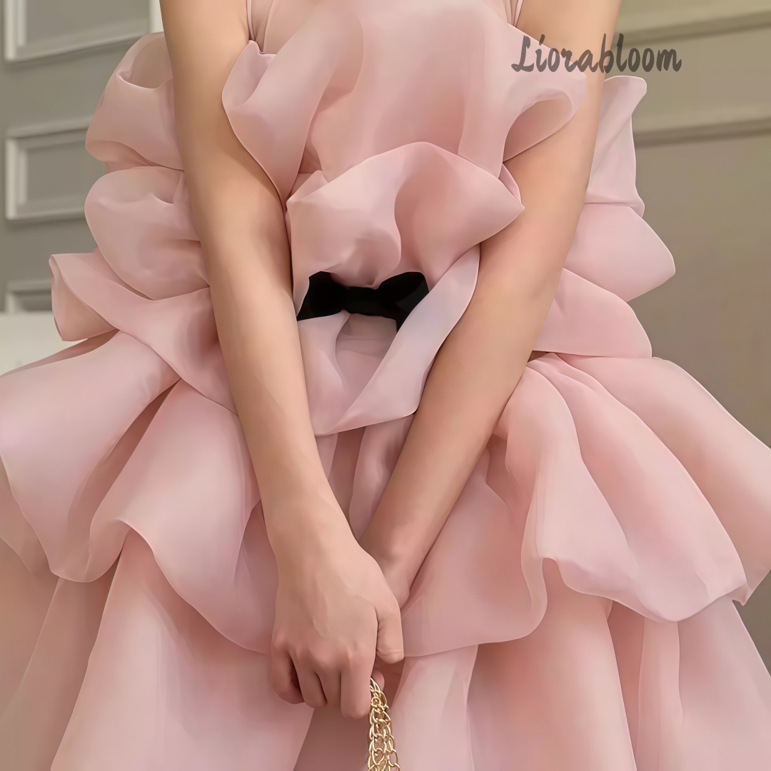マルチカラーのレイヤードガールズフォーマルガウン、エレガント - Women Formal Wear Designers のレビューと価格
