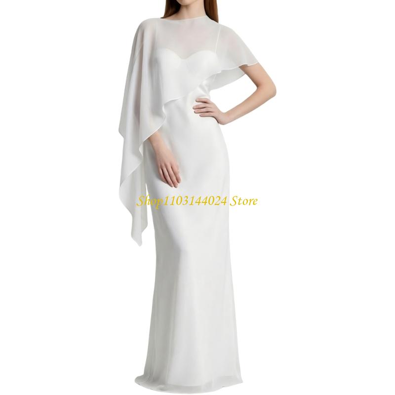 N5KE 流れるようなシフォン ショール ラップ、ウェディン - Women'S Formal Wear For A Wedding Guest のレビューと価格