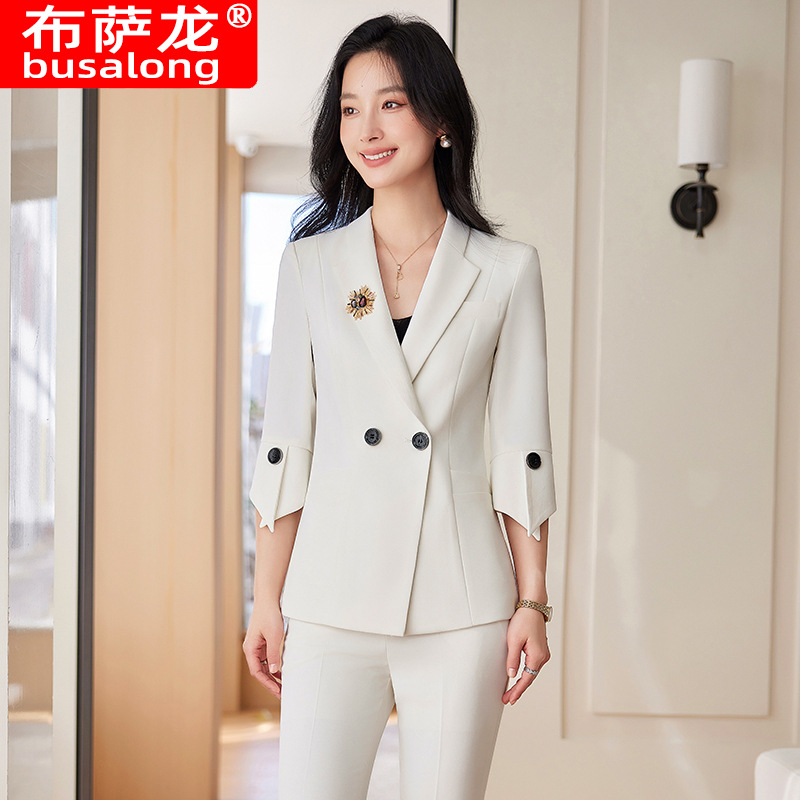 春夏新作 イエロー スーツセット レディース おしゃれ エレ - Yellow Formal Wear Women のレビューと価格