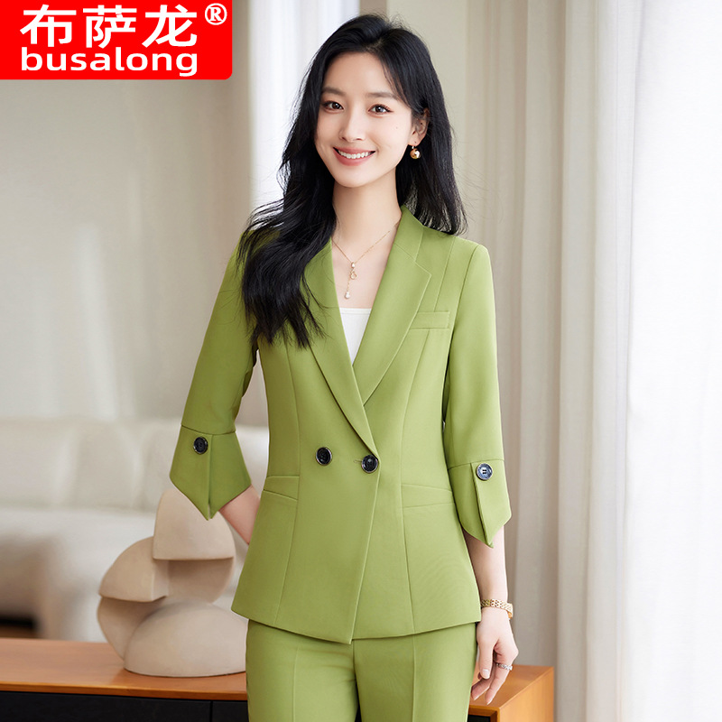 春夏新作 イエロー スーツセット レディース おしゃれ エレ - Yellow Formal Wear Women のレビューと価格