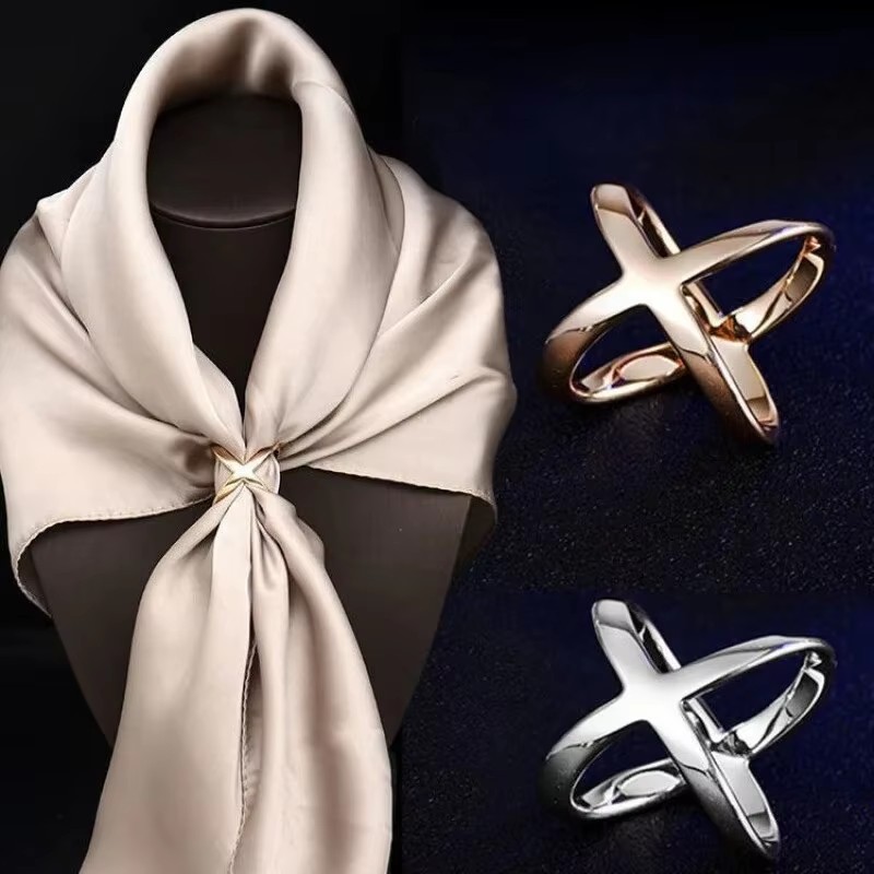 多機能シルクバックルスカーフ服コーナー結び目ボタンファッショ - Silk Blouse Button のレビューと価格