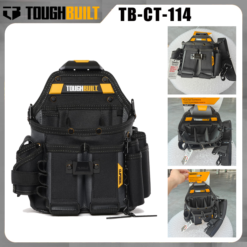 TOUGHBUILT TB-CT-114 電気技師用ツールポ - Shoulder Bag Structured のレビューと価格